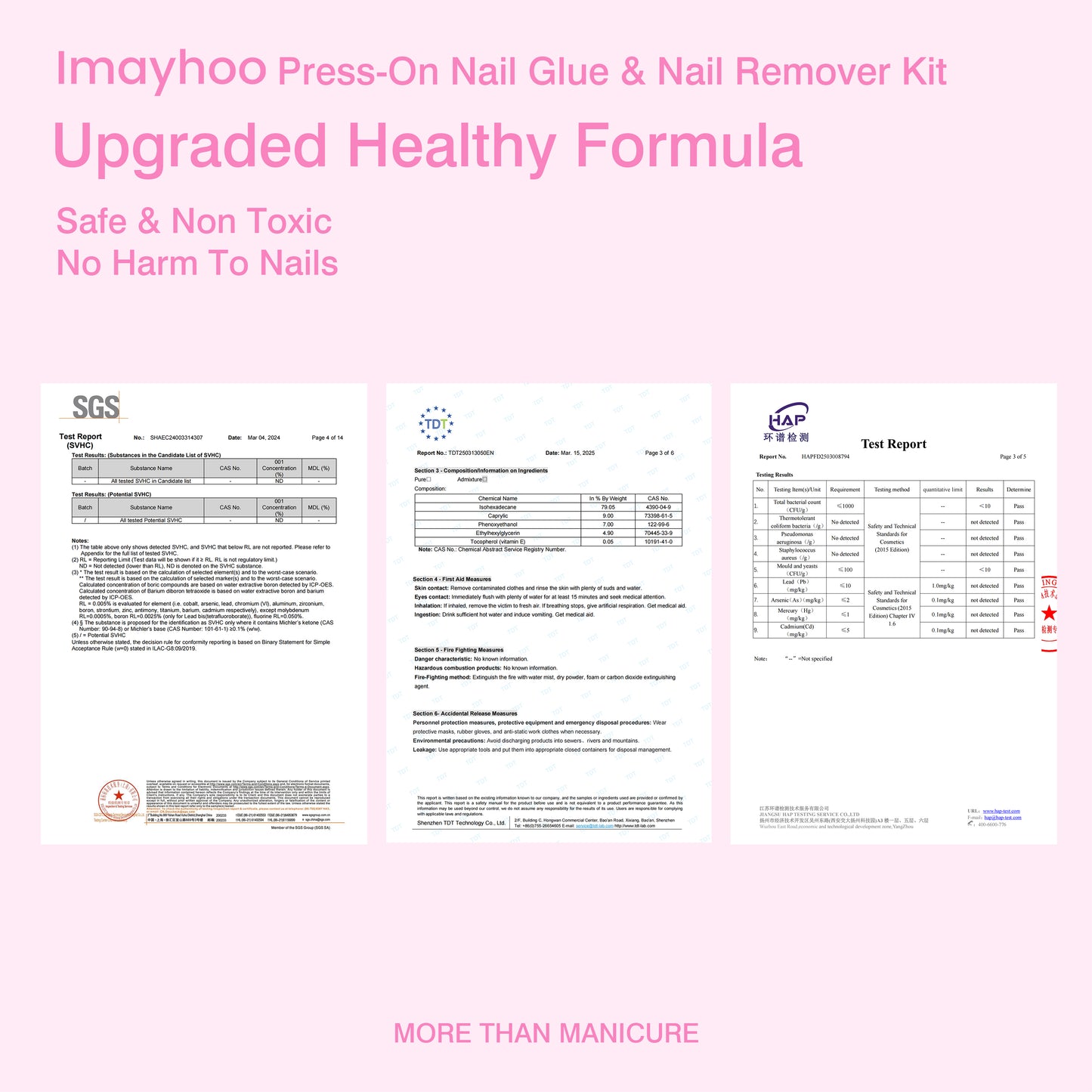 NAIL GLUE & NAIL REMOVER KIT