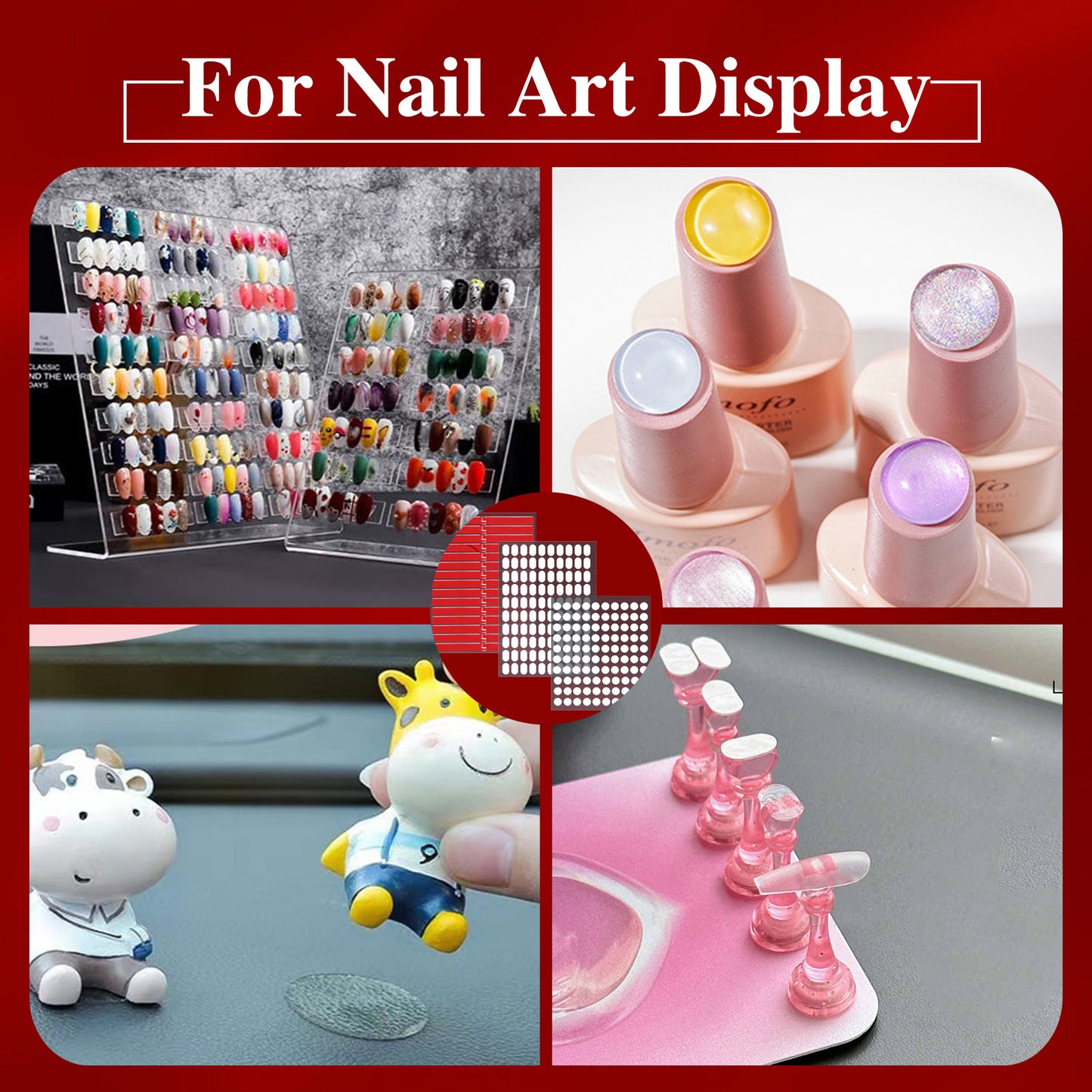 NAILS ART ADHESIVE tape for nail art display