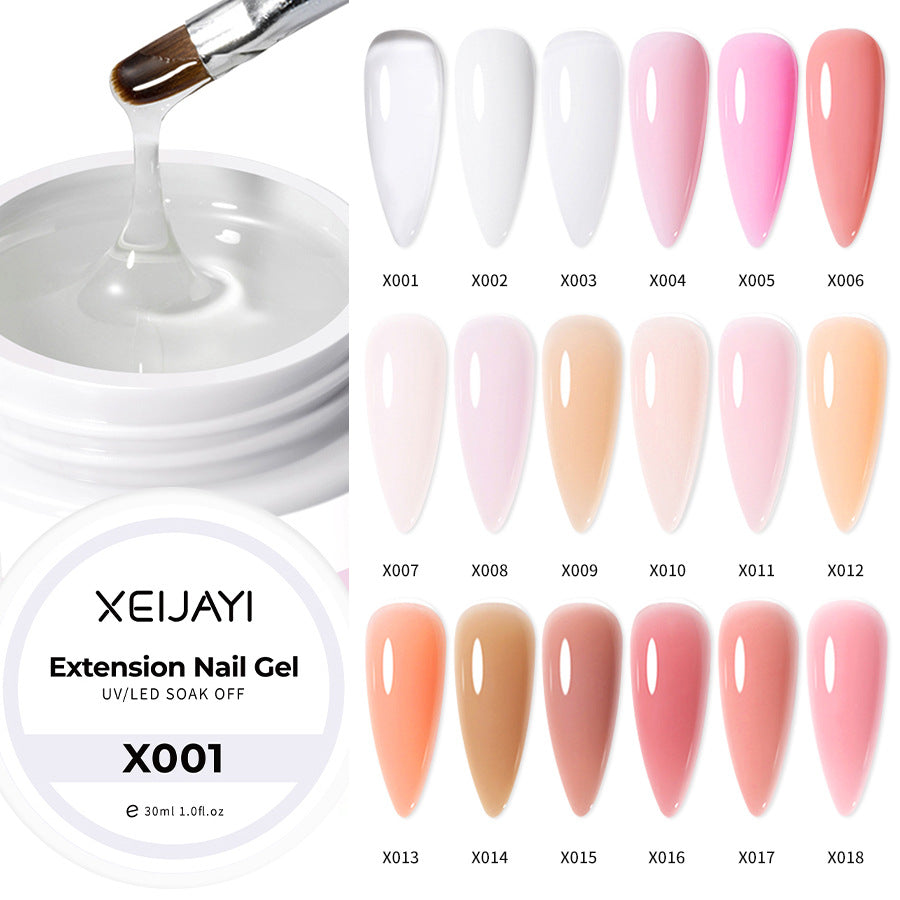 XEIJAYI Poly Gel Extension Gel 18 Colors 30ml/pcs