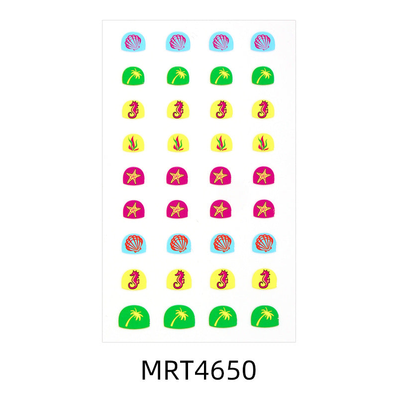 36 Sheets Nail Stickers for Kids