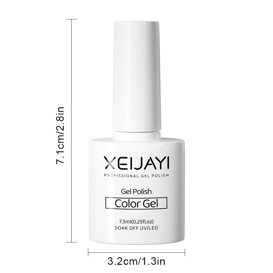 XEIJAYI Solid Gel Polish UV Gel Polish Amber Autumn Winter Color 10 Colors Set 7.3 ml/pcs