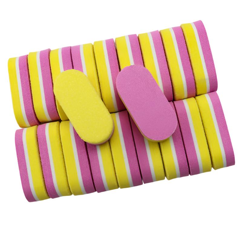 50PCS Sponge Mini Nail Files Bulk