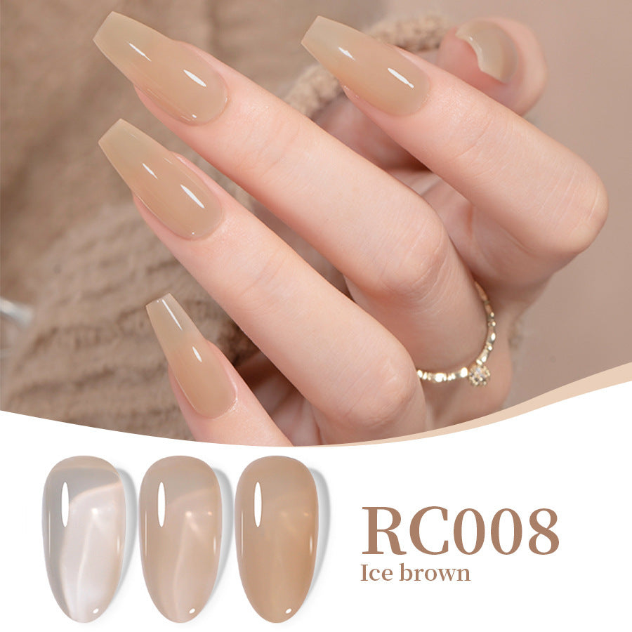 XEIJAYI Nail Gel Polish Nude Color UV Gel Polish Nail Art 15ml/0.5fl.oz