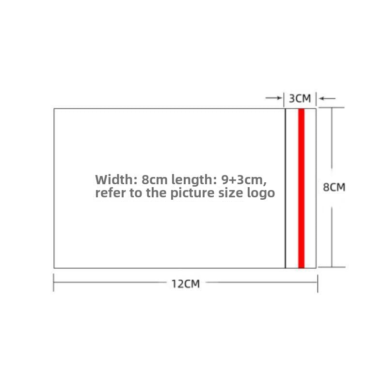 200PCS Self-Adhesive Plastic for Nail Art Tools