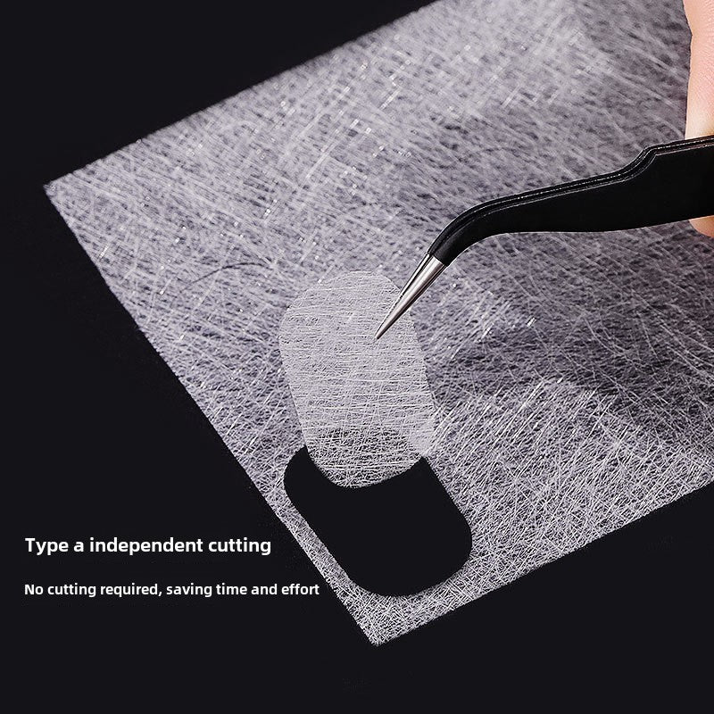 2pcs/Bag Non-woven Nail Silk Nail Extension Fiber Nail Kits