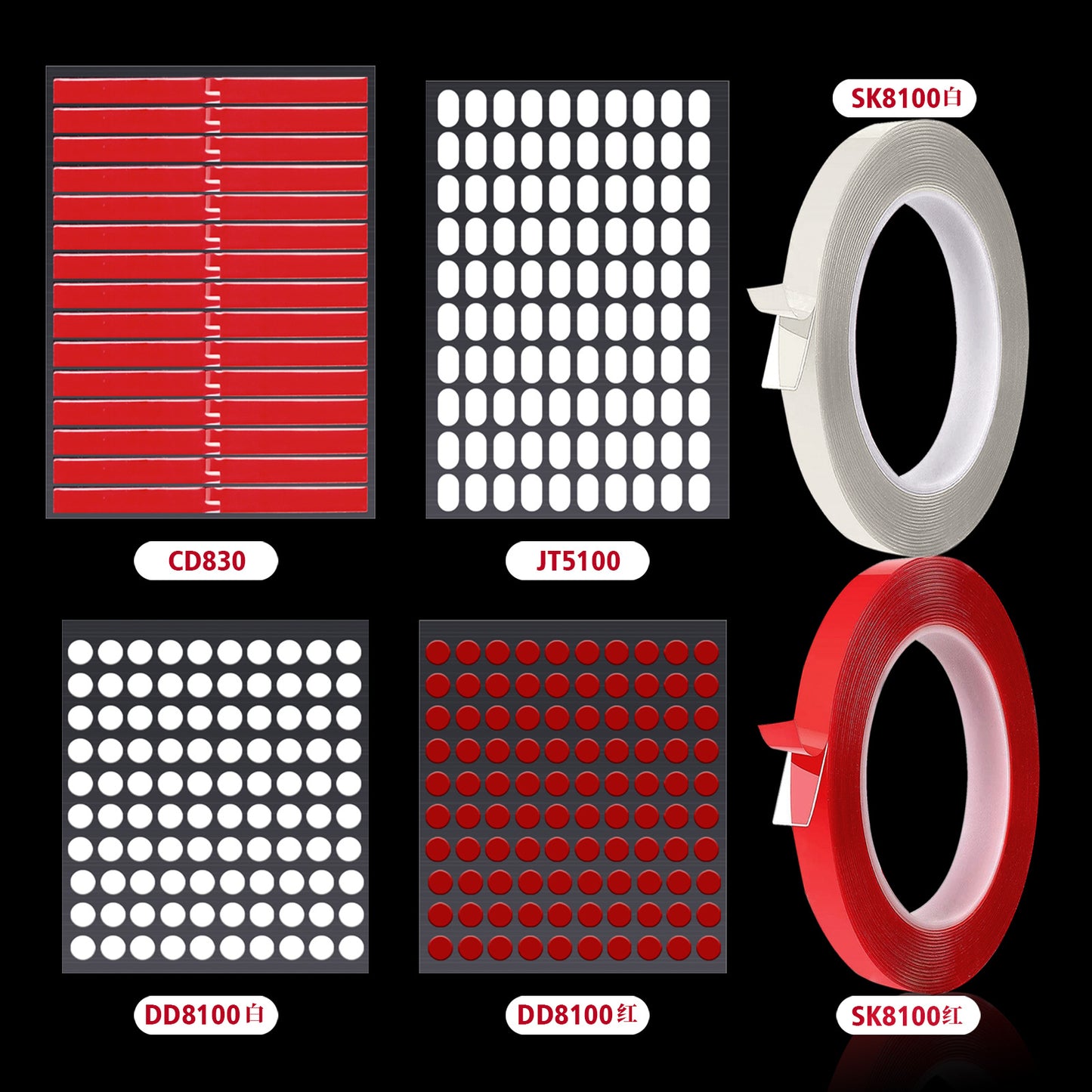 NAILS ART ADHESIVE tape for nail art display