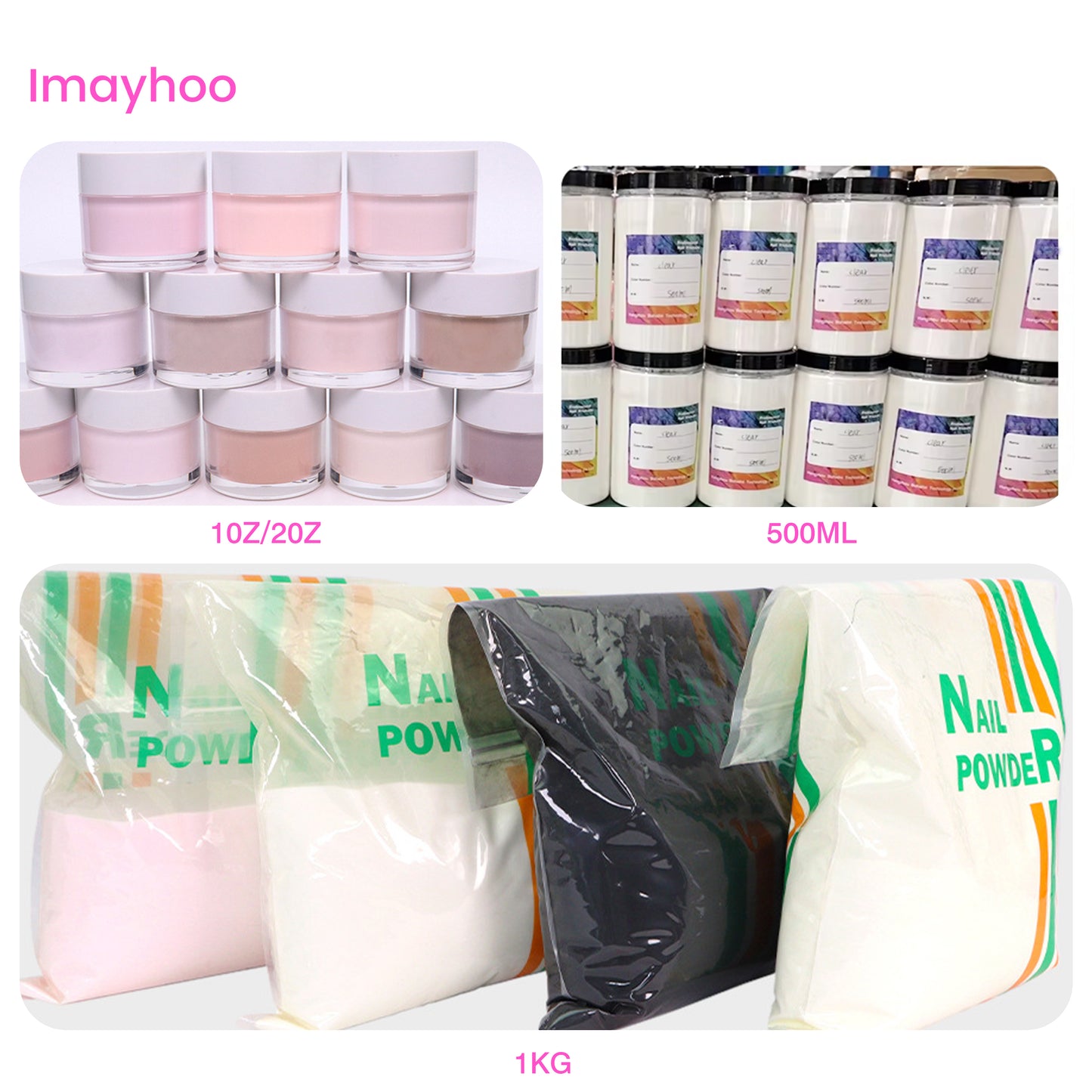 Custom Acrylic & Dipping Powder 1KG/30G