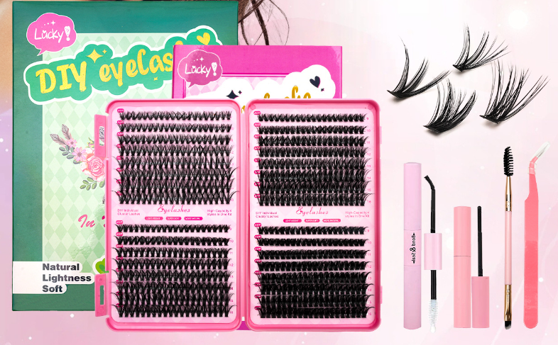 40P 50P 60P 80P Diy Cluster Eyelashes