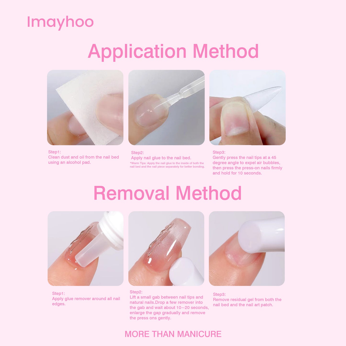 NAIL GLUE & NAIL REMOVER KIT