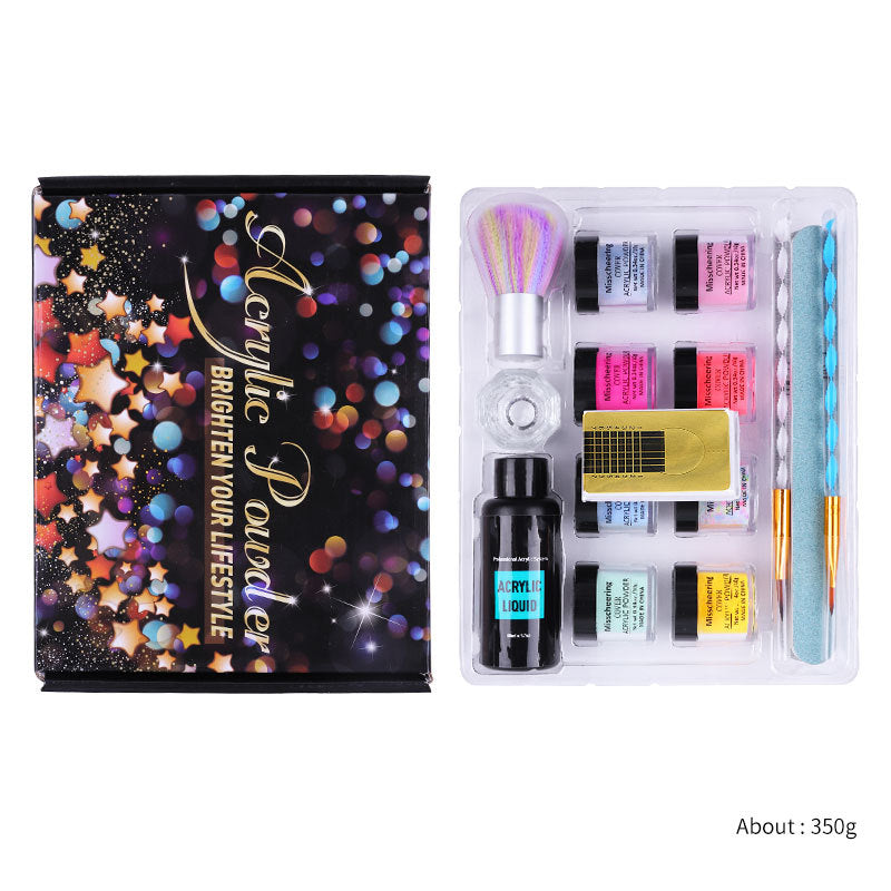 Misscheering Acrylic Powder Kit 8 Colors*10g/pcs