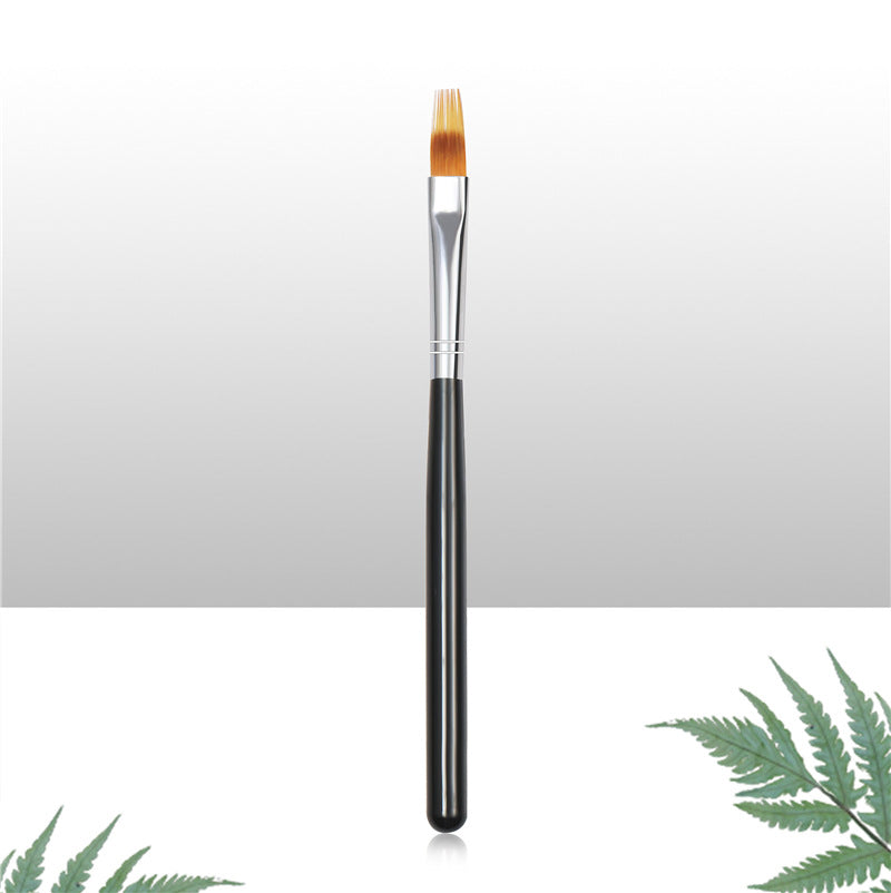 Nail Ombre Brush with Wood Handle
