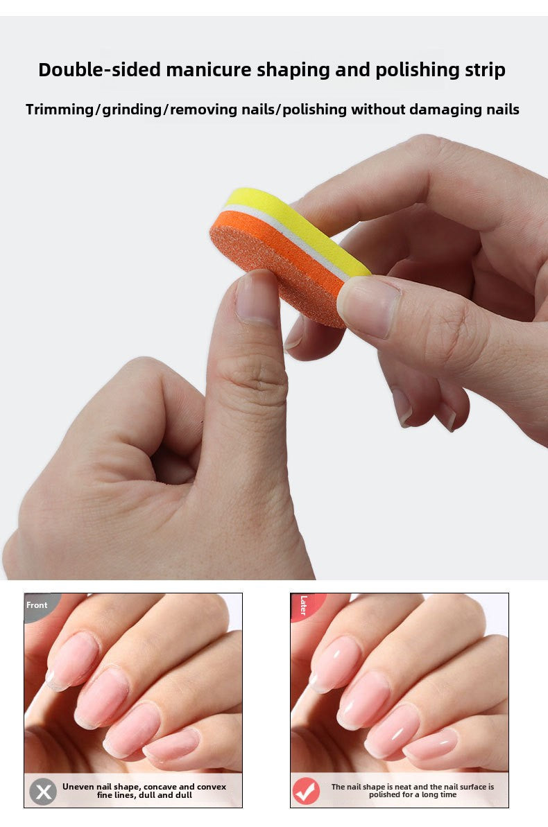 50PCS Sponge Mini Nail Files Bulk