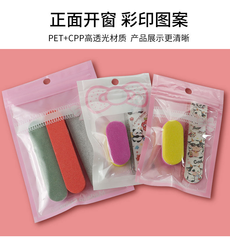 10PCS Bowknot Sealer Bag for Nail Art Tools