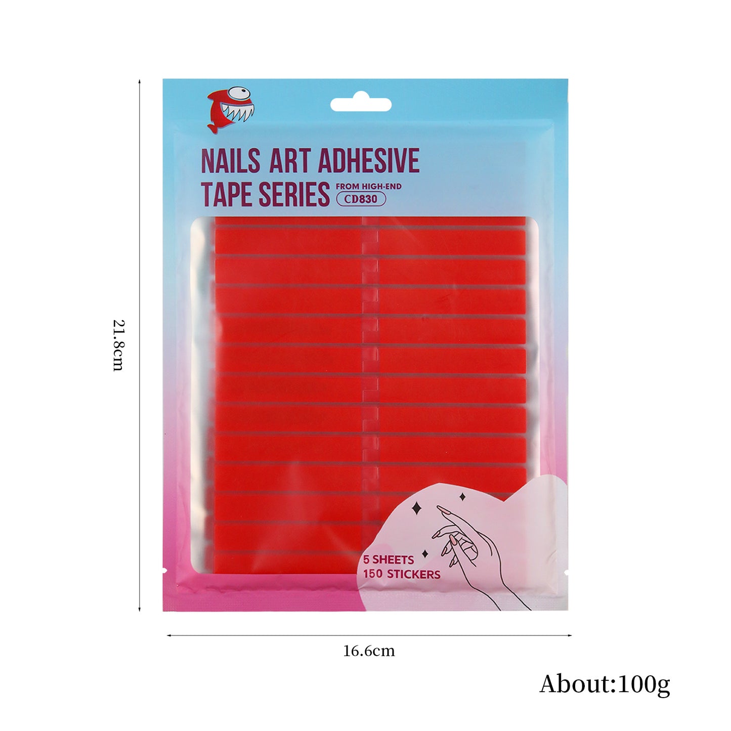 NAILS ART ADHESIVE tape for nail art display