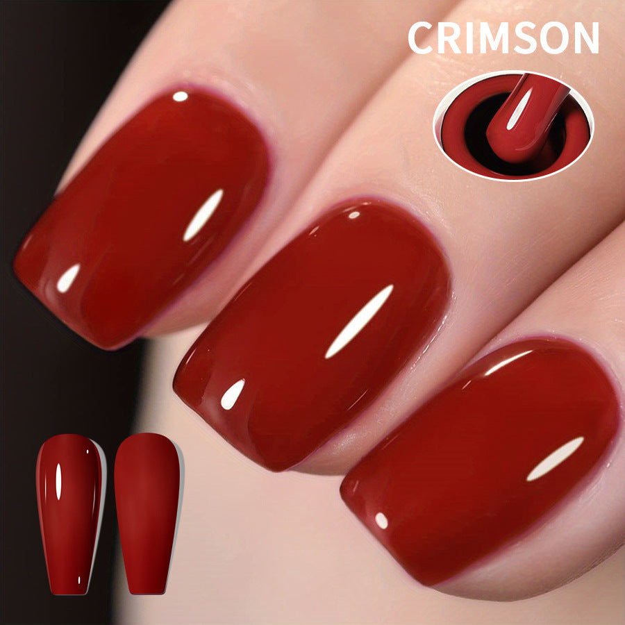 Red Color Nail Gel Polish Soak Off UV Gel Polish Salon Gel Manicure Diy At Home Nail Art 7.3ml/pcs