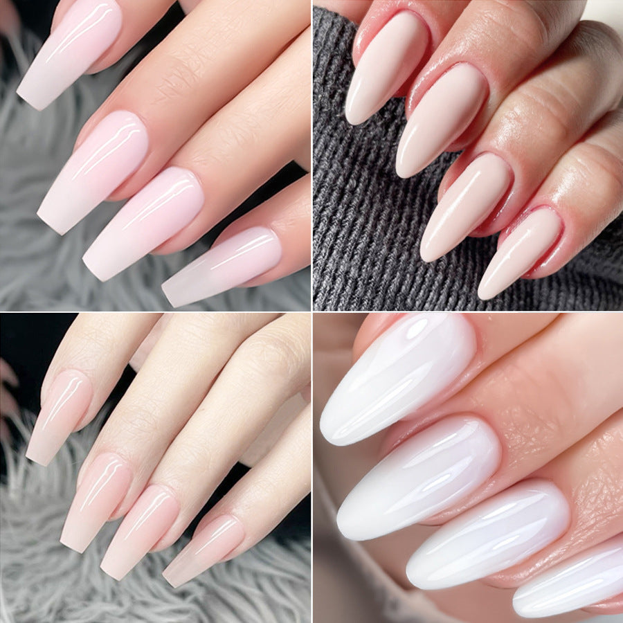 XEIJAYI 18 Colors Crystal Nail Poly Gel UV Phototherapy Glue 8g