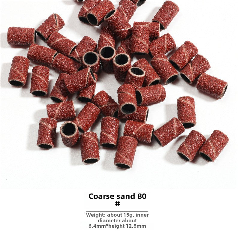 50/ 100PCS Sanding Bands for Electric Nail Drill 80#120#180#240#