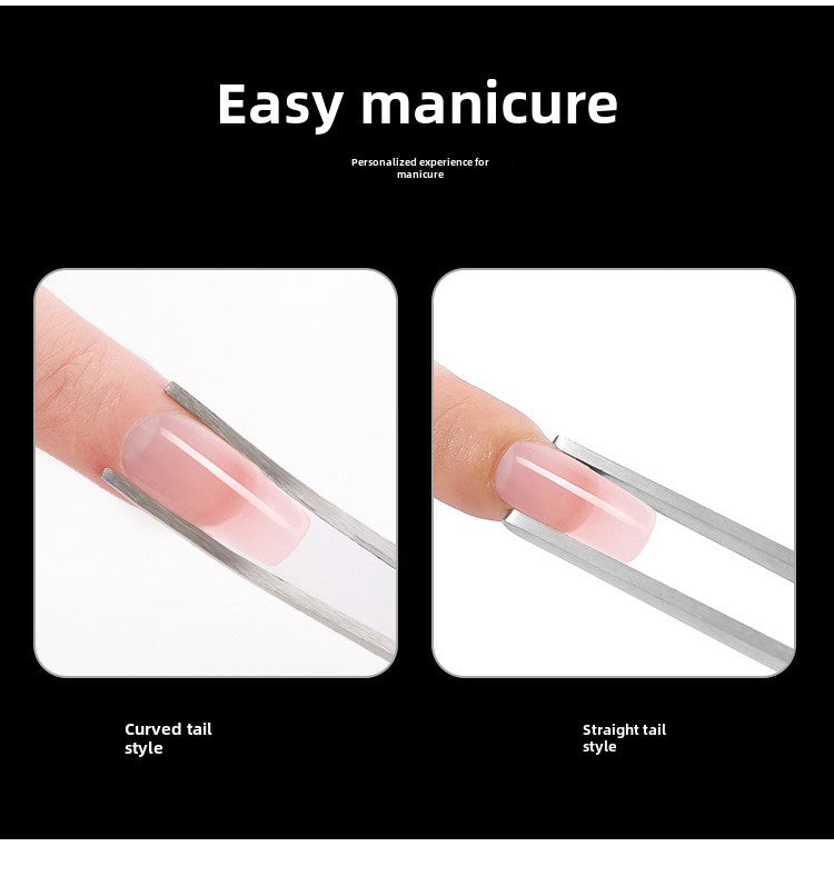 7 Style Craft Tweezers Cross Locking Craft Stainless Steel Soft Grip