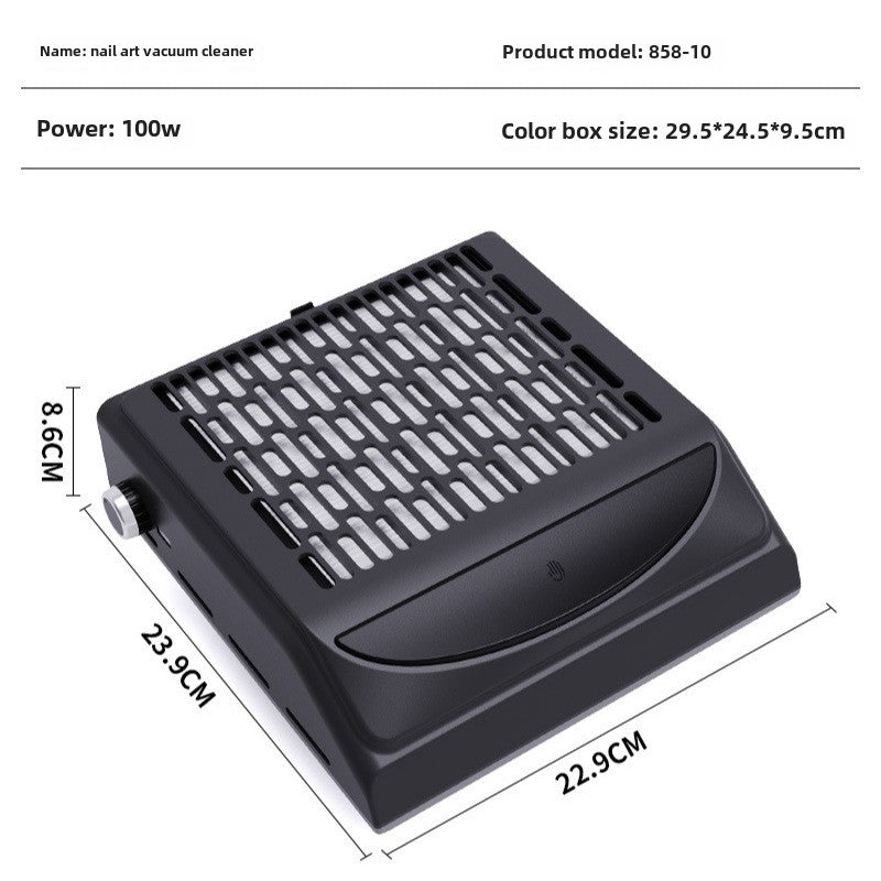 100W Nail Dust Collector with Remove Filter