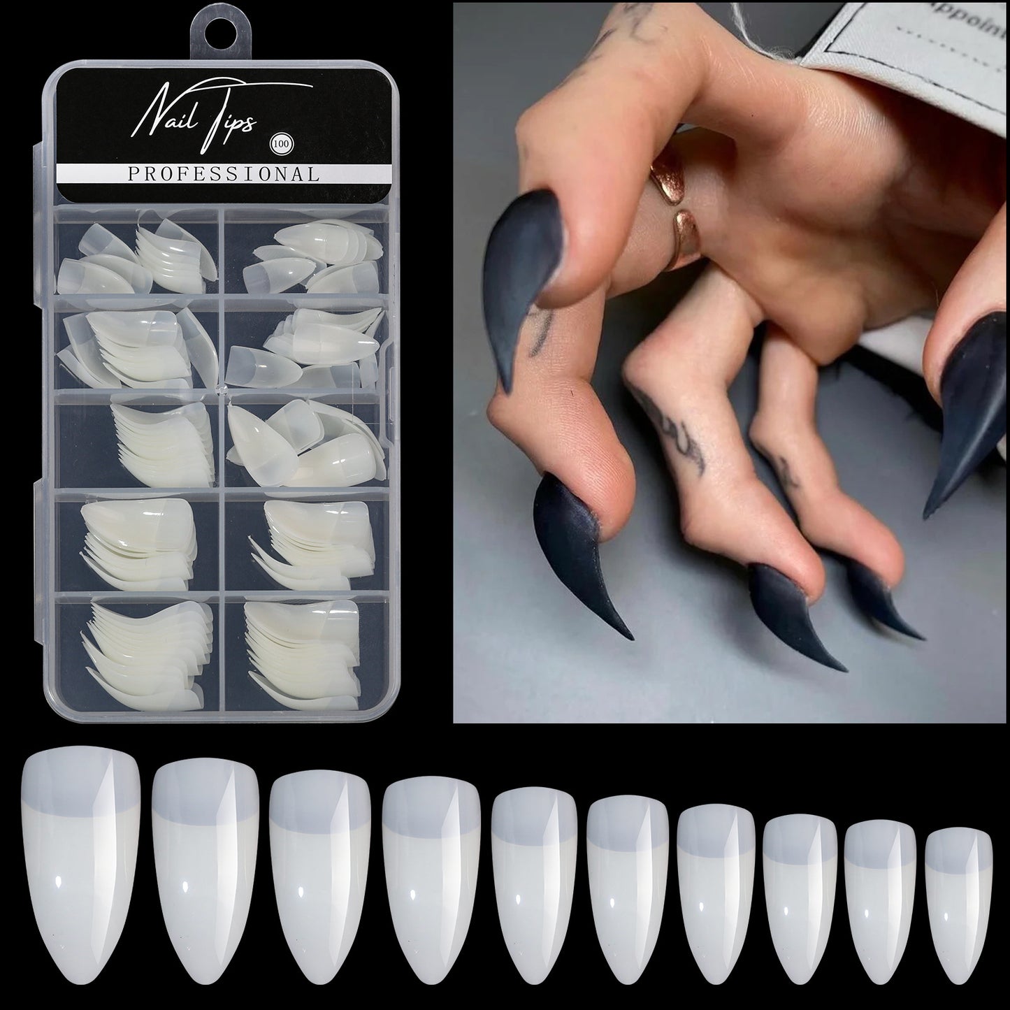 Eagle claw Nail Tips