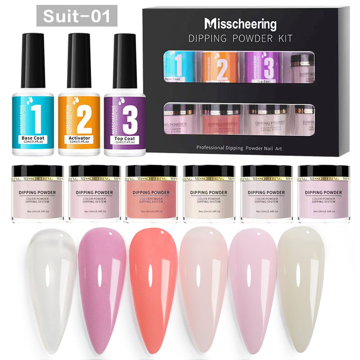 Misscheering Dipping Powder Kit