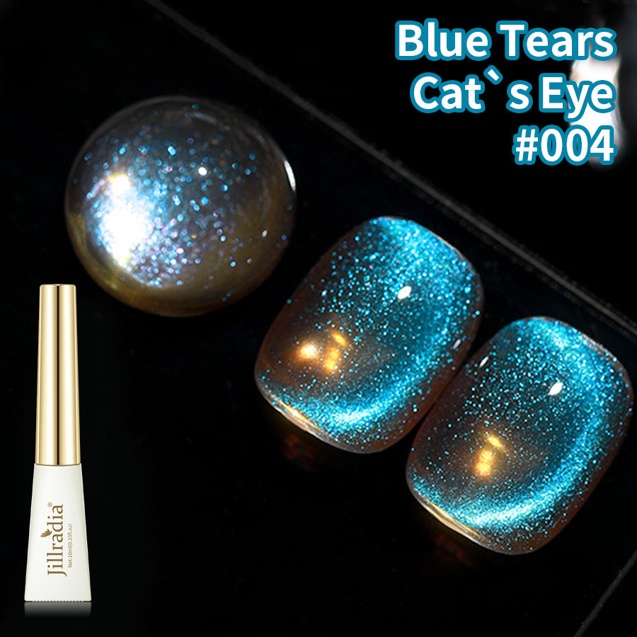 Cat's Eye Gel Polish Giltter UV Nail Gel Polish 5 Colors Set 10ML/PCS