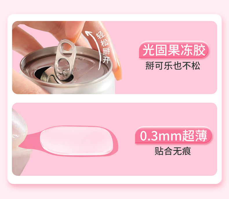 10PCS Gel Nails Stickers 30 Stickers