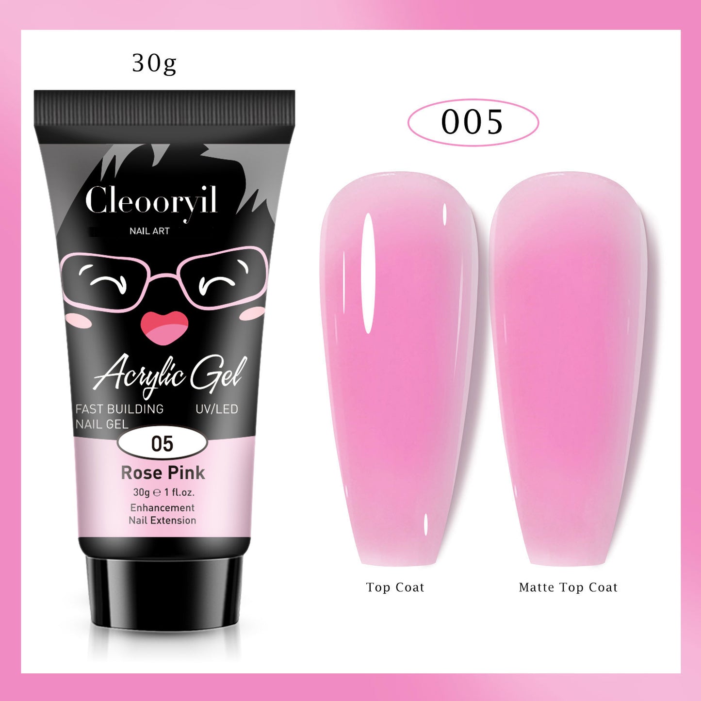 12 Colors Nail Extension Gel Kit