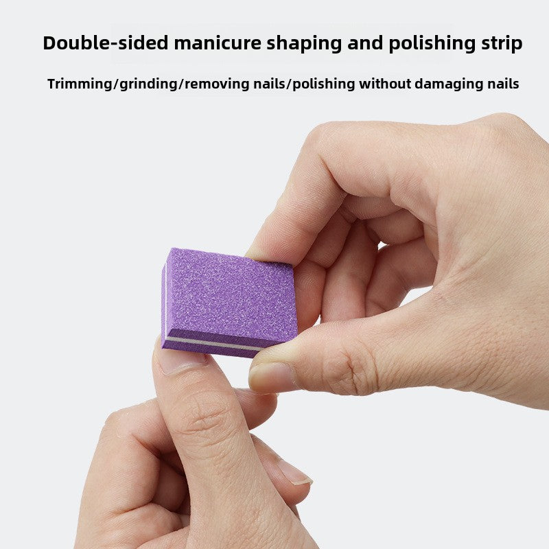 50PCS Mini Buffer Block Nail File