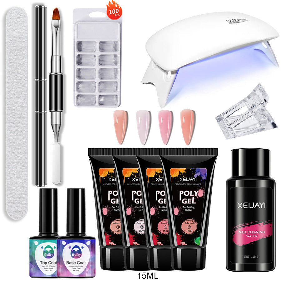 XEIJAYI Poly Gel 15ML*4Colors Set