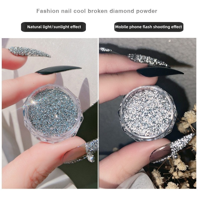 Reflective Glitter Nail Powder 13g