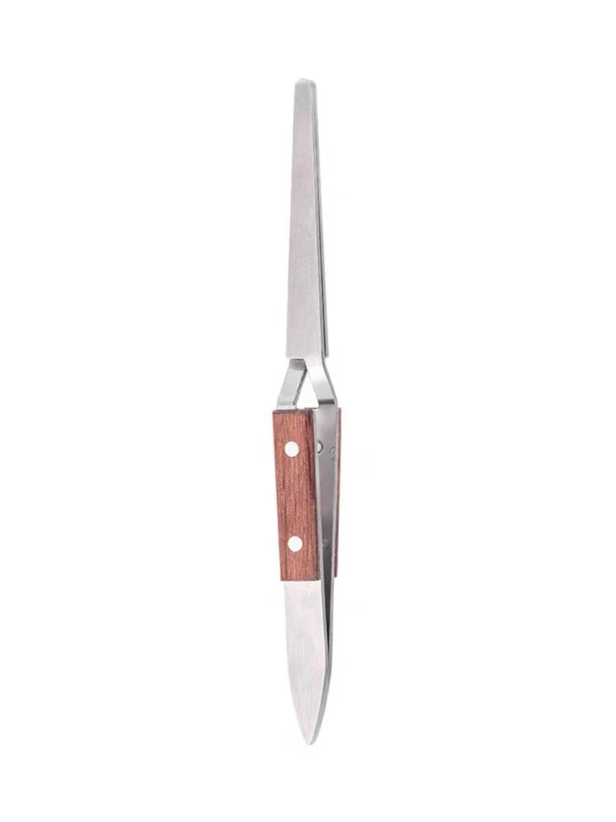 7 Style Craft Tweezers Cross Locking Craft Stainless Steel Soft Grip