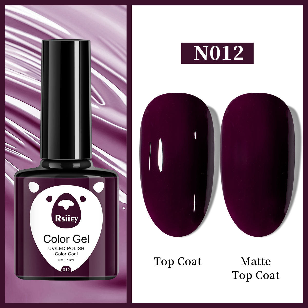 Nail Gel Polish Of 30 Solid Colors UV Gel Polish 7.3ml/pcs