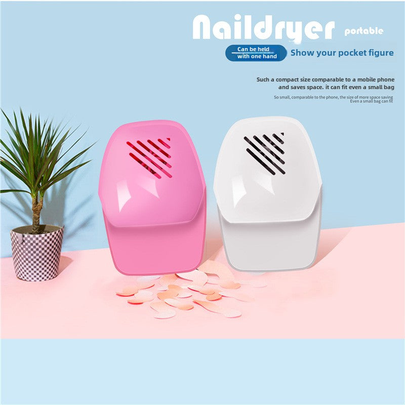 Mini Portable Nail Dryer for Regular Nail Polish