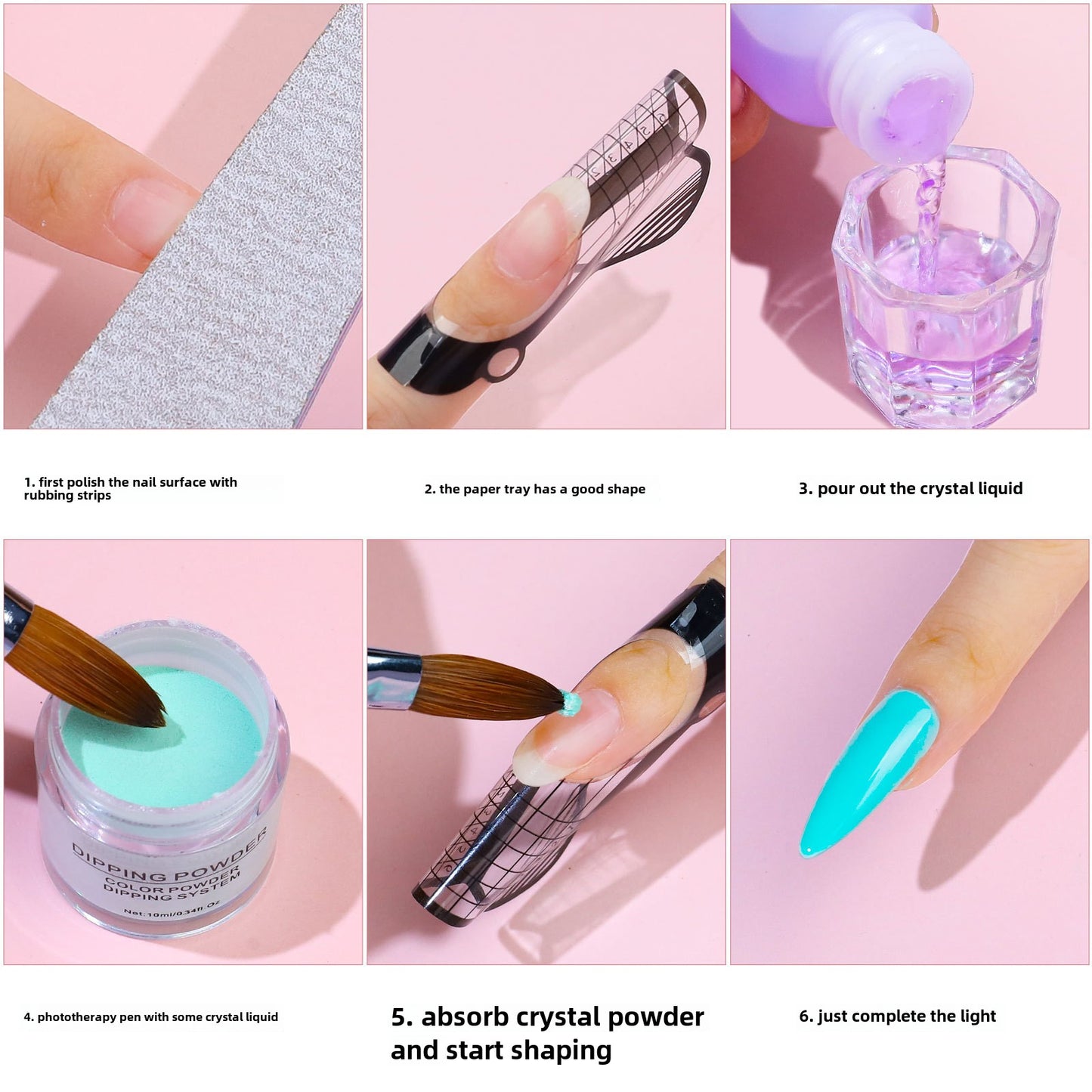 MISSCHEERING Acrylic Nail Liquid 40ml/pcs