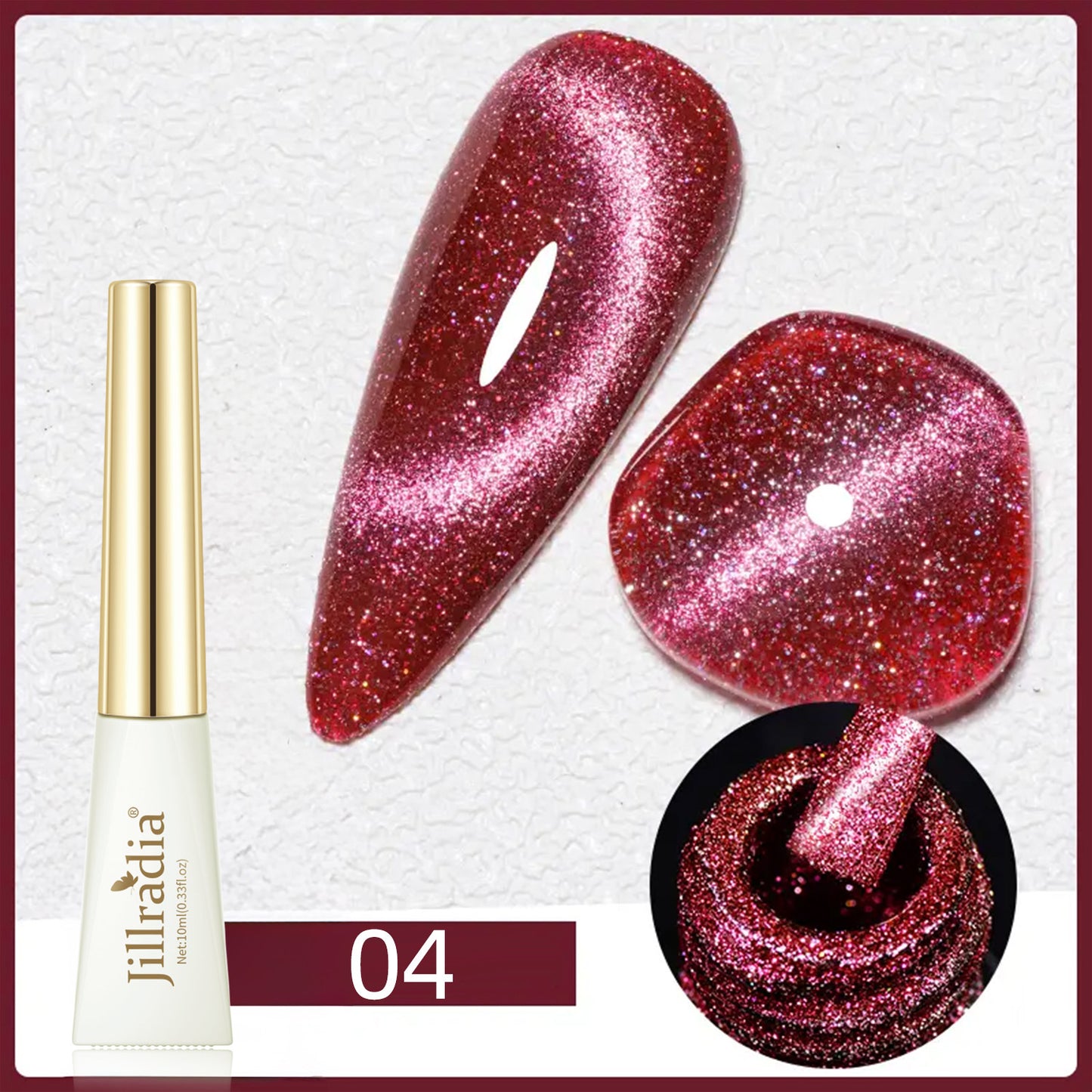 Amber Cat's Eye Gel Polish 6 Colors 10ml/PCs