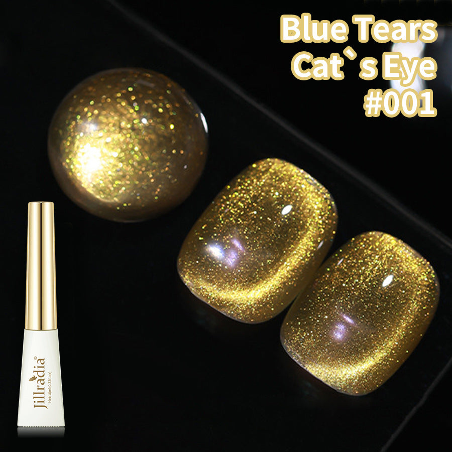 Cat's Eye Gel Polish Giltter UV Nail Gel Polish 5 Colors Set 10ML/PCS