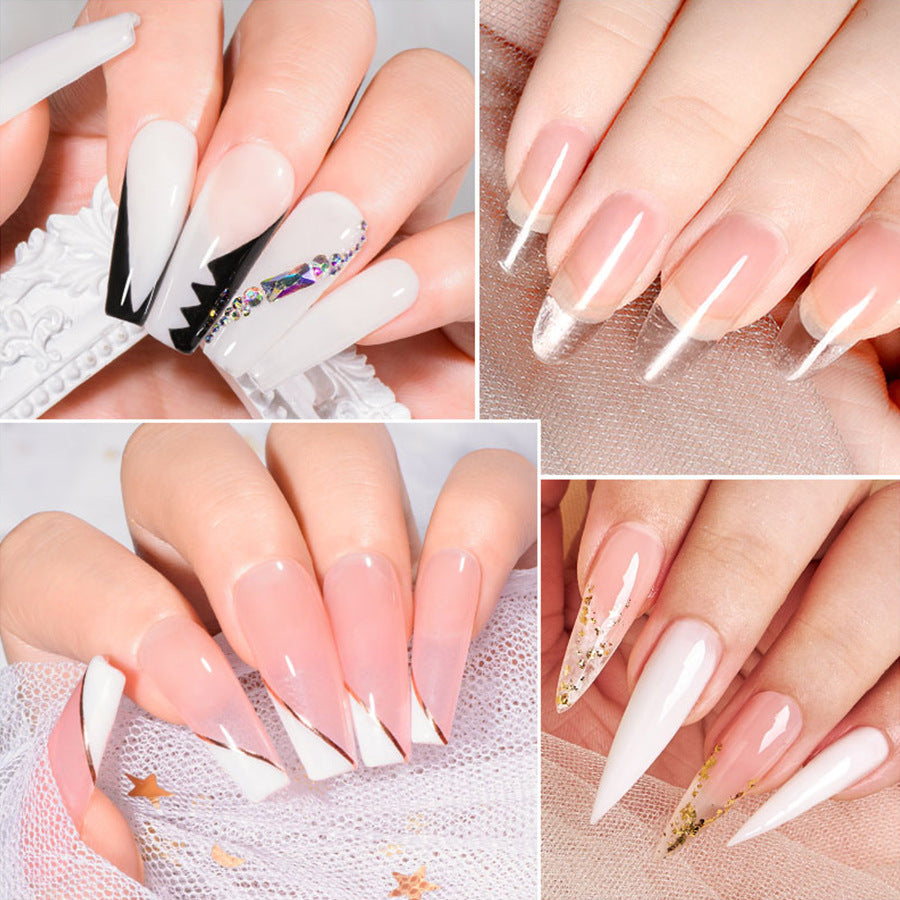 XEIJAYI 18 Colors Crystal Nail Poly Gel UV Phototherapy Glue 8g