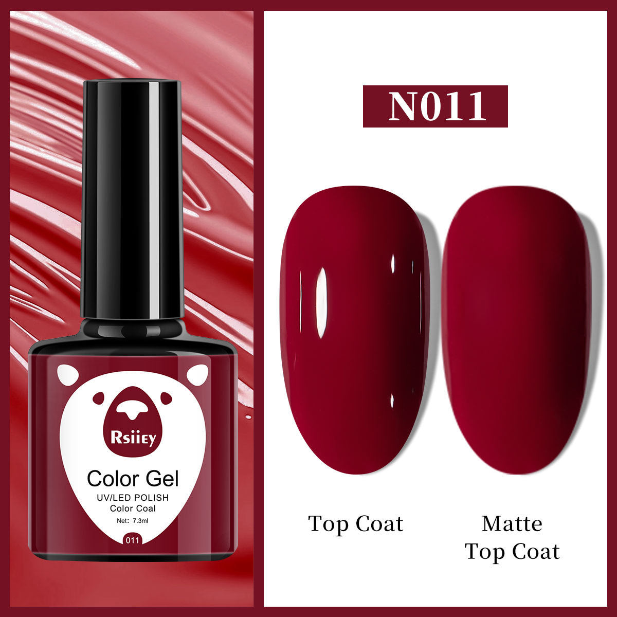 Nail Gel Polish Of 30 Solid Colors UV Gel Polish 7.3ml/pcs