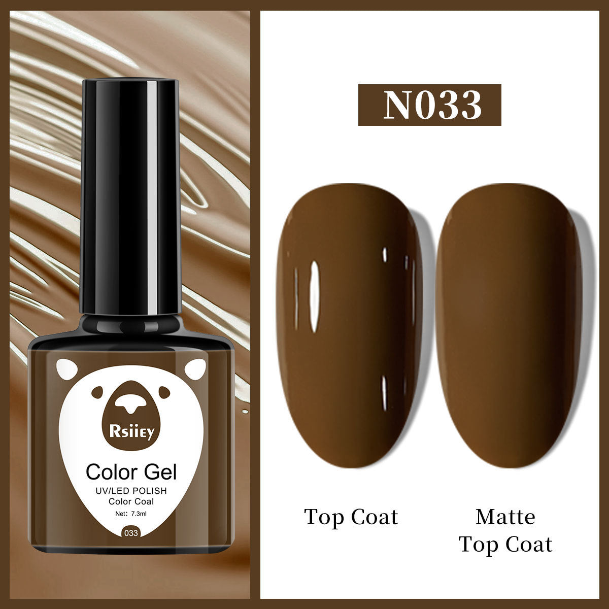 Nail Gel Polish Of 30 Solid Colors UV Gel Polish 7.3ml/pcs