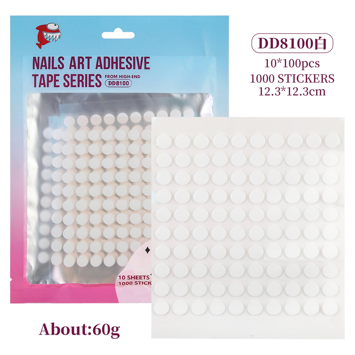 NAILS ART ADHESIVE tape for nail art display