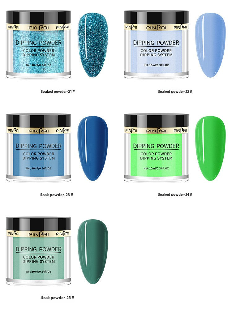 25 Colors Dipping Powder 10g/pcs