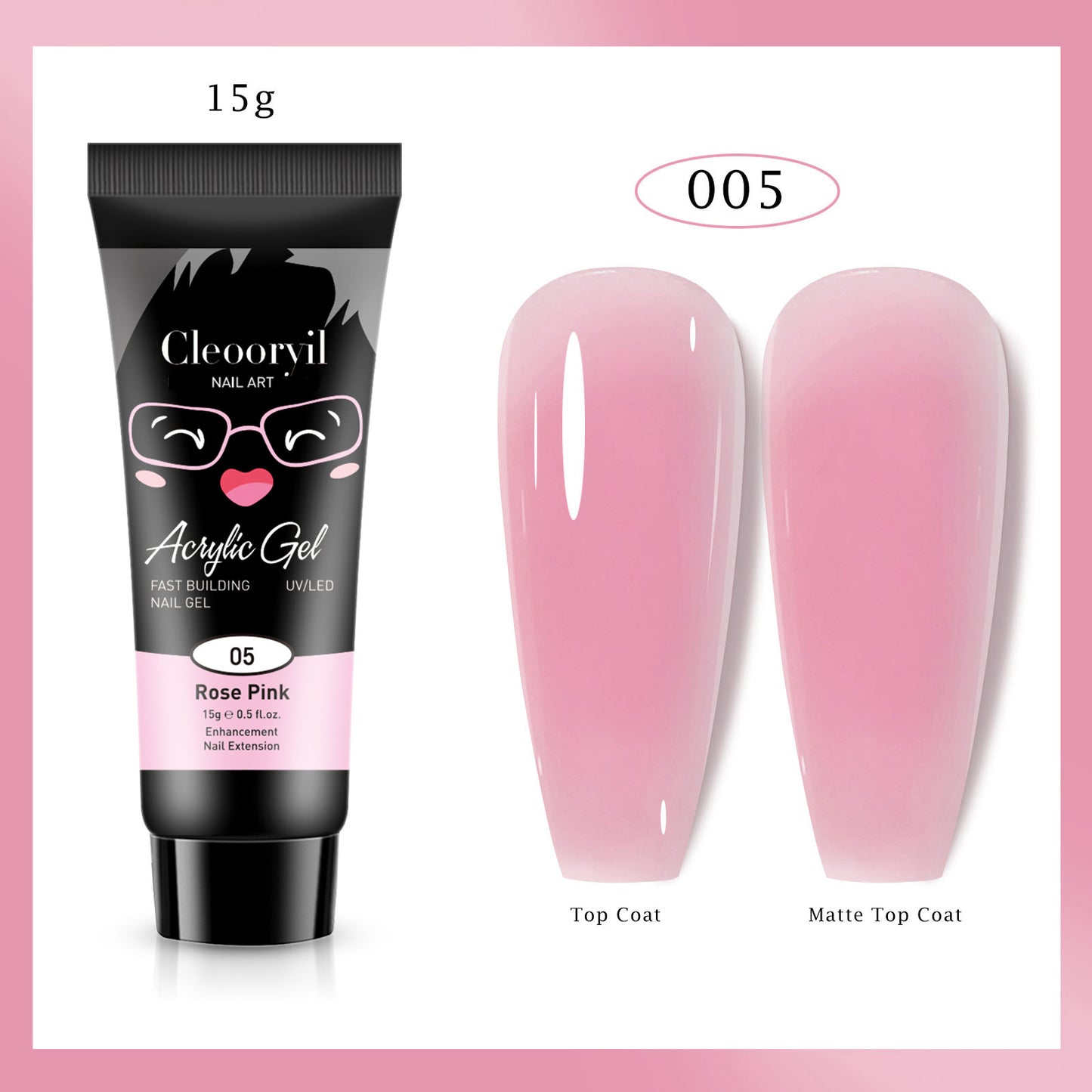 12 Colors Nail Extension Gel Kit