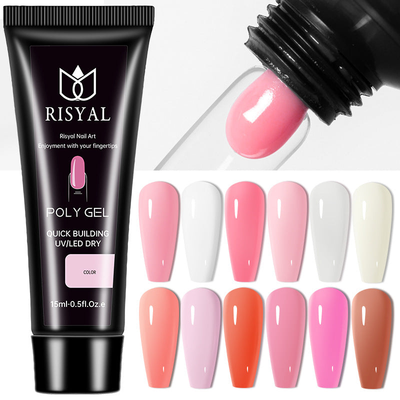 RISYAL Poly Gel 12 Colors 15ml/pcs