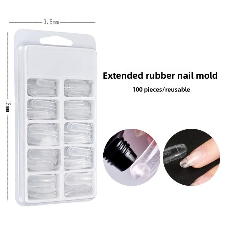 Nail extension nail mold 100PCS box