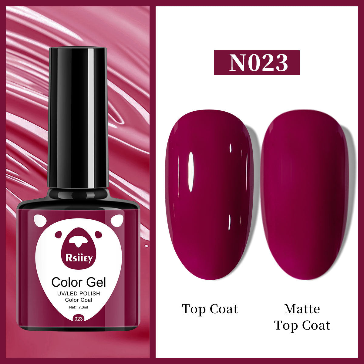 Nail Gel Polish Of 30 Solid Colors UV Gel Polish 7.3ml/pcs
