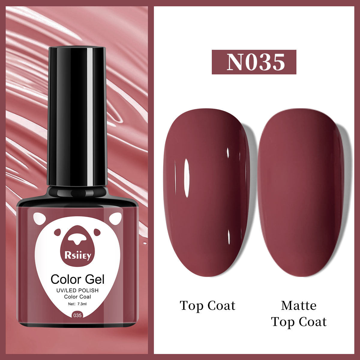Nail Gel Polish Of 30 Solid Colors UV Gel Polish 7.3ml/pcs