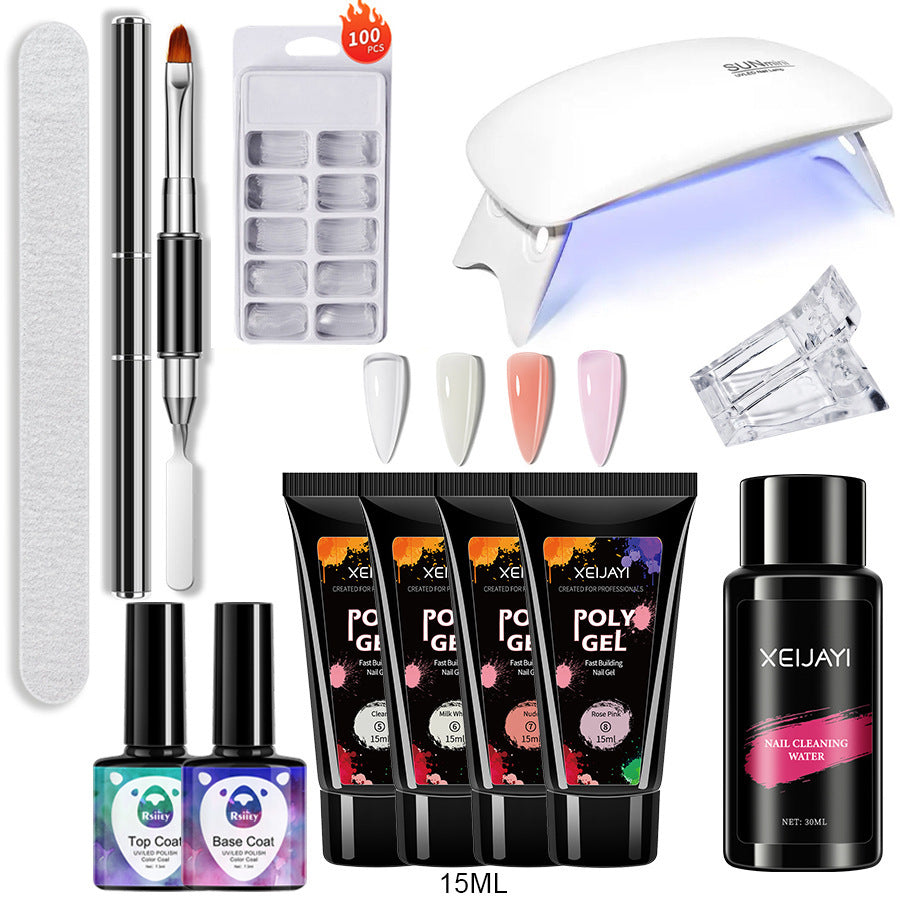 XEIJAYI Poly Gel 15ML*4Colors Set