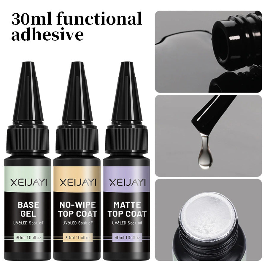 XEIJAYI Base &Top Coat& Matte Top Coat 30ml/1.0fl.oz