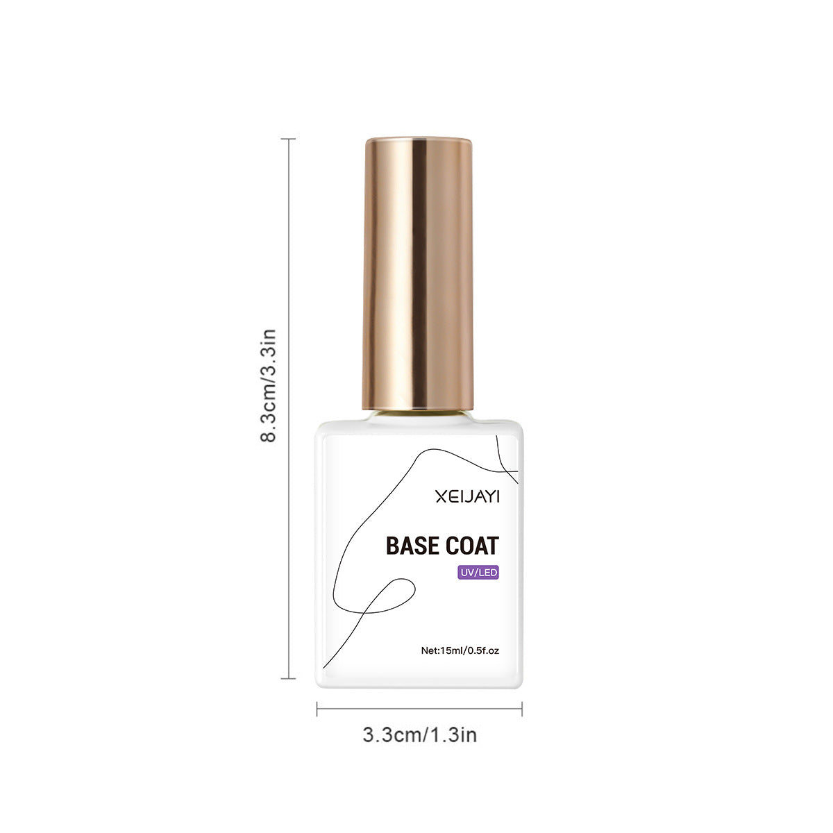 3pcs Base Coat Matte Top Coat Set